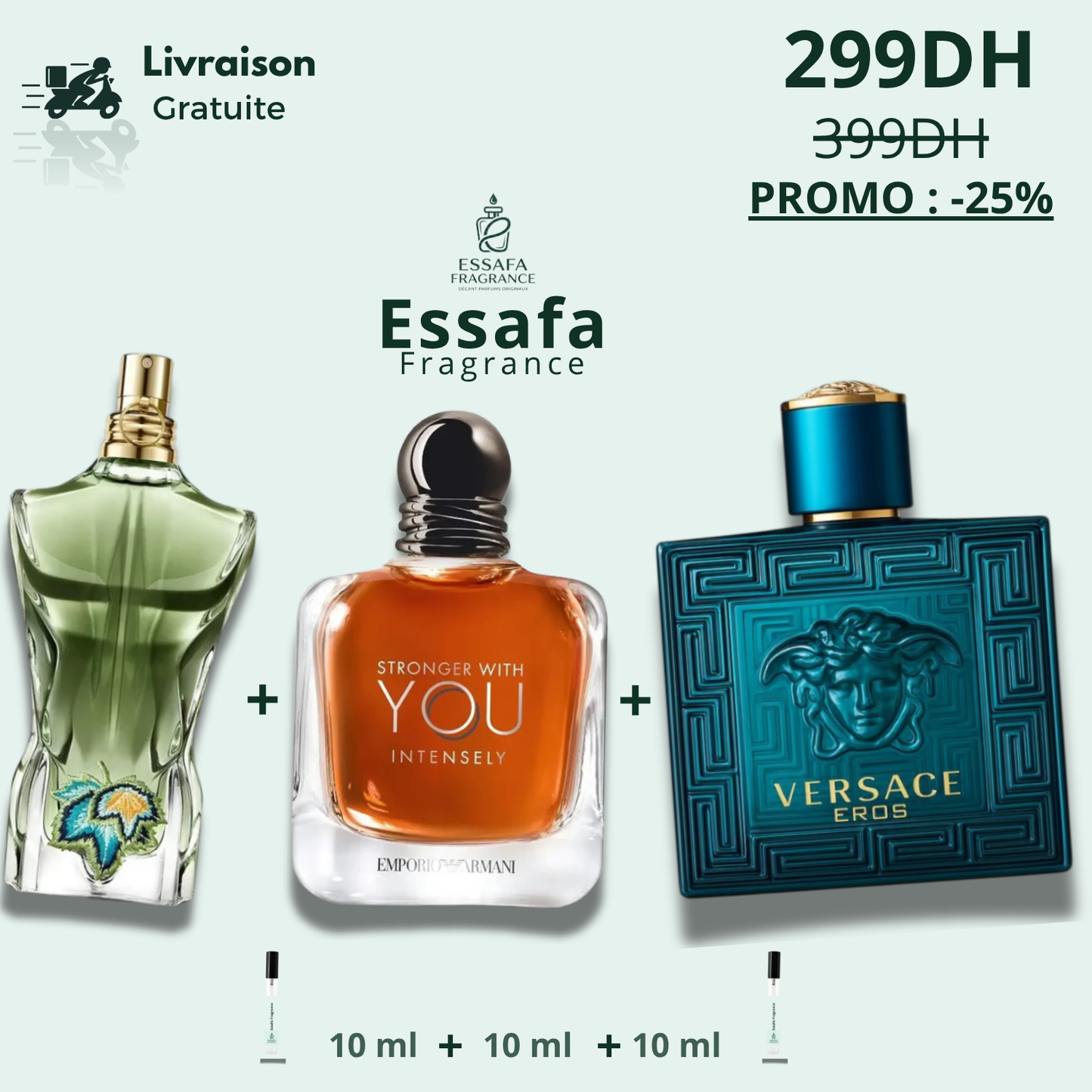 🔥 Pack 3 Best Sellers Homme – 30 ml